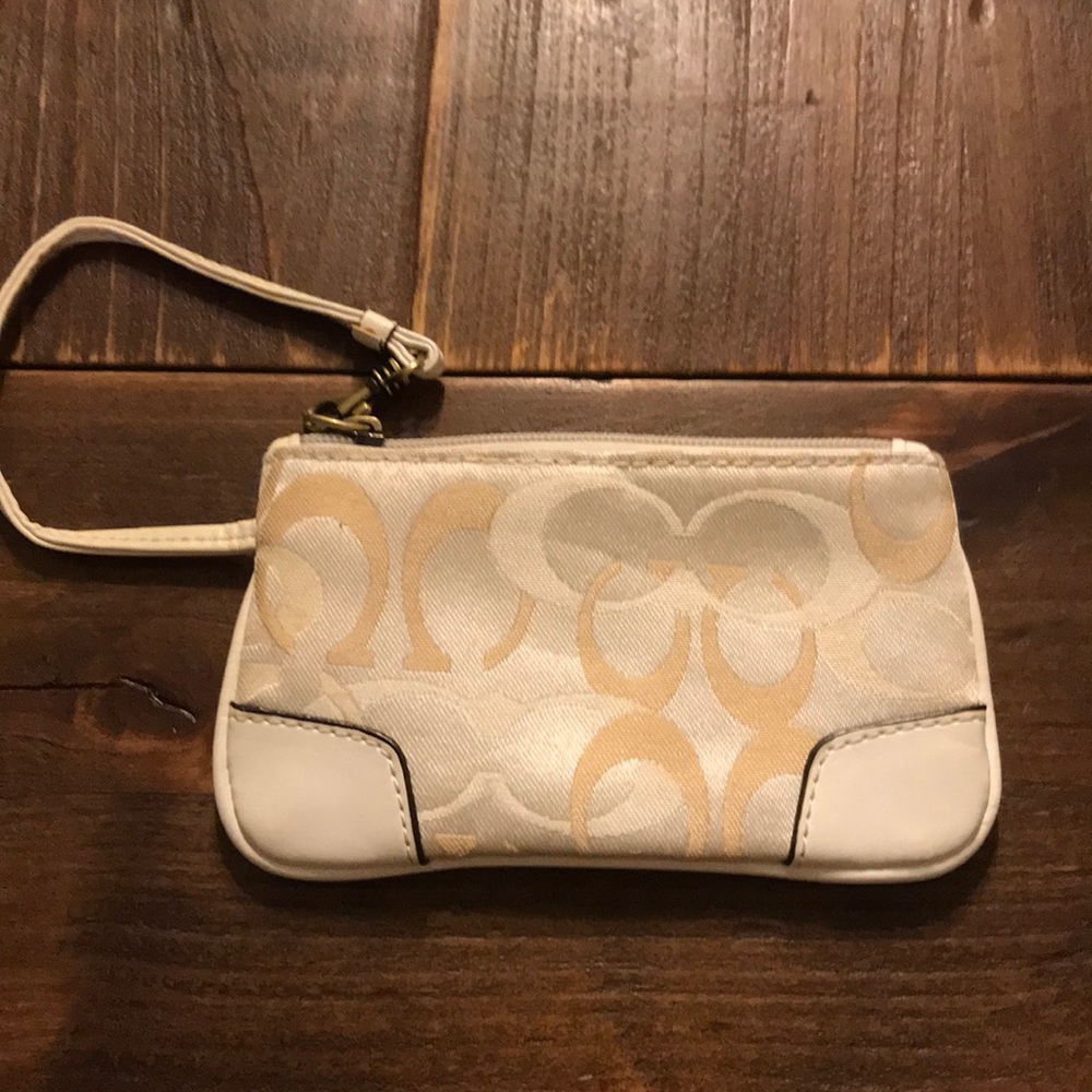 Coach wristlet